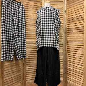 Kozan Gingham Top